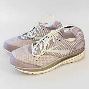 Brooks Women’s Addiction Walker Suede Walking Shoes Alloy Oyster Size 10
